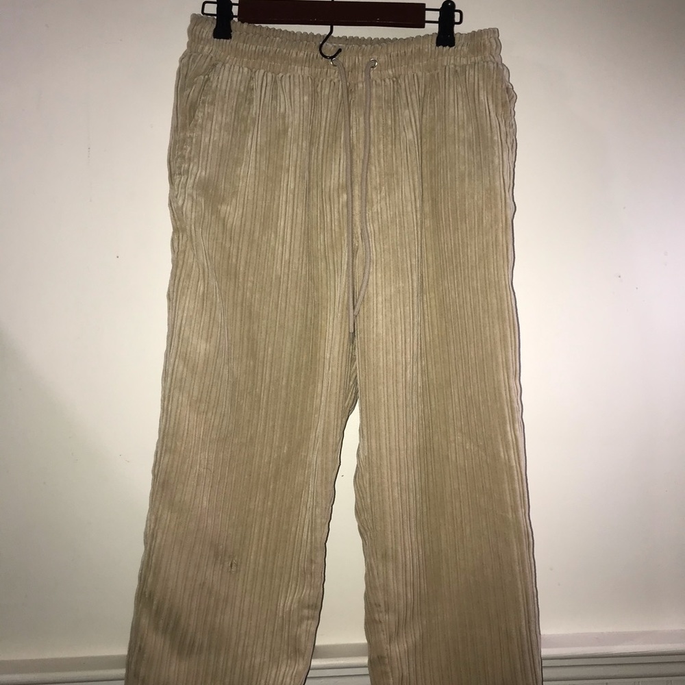 Cordoroy sweat pants